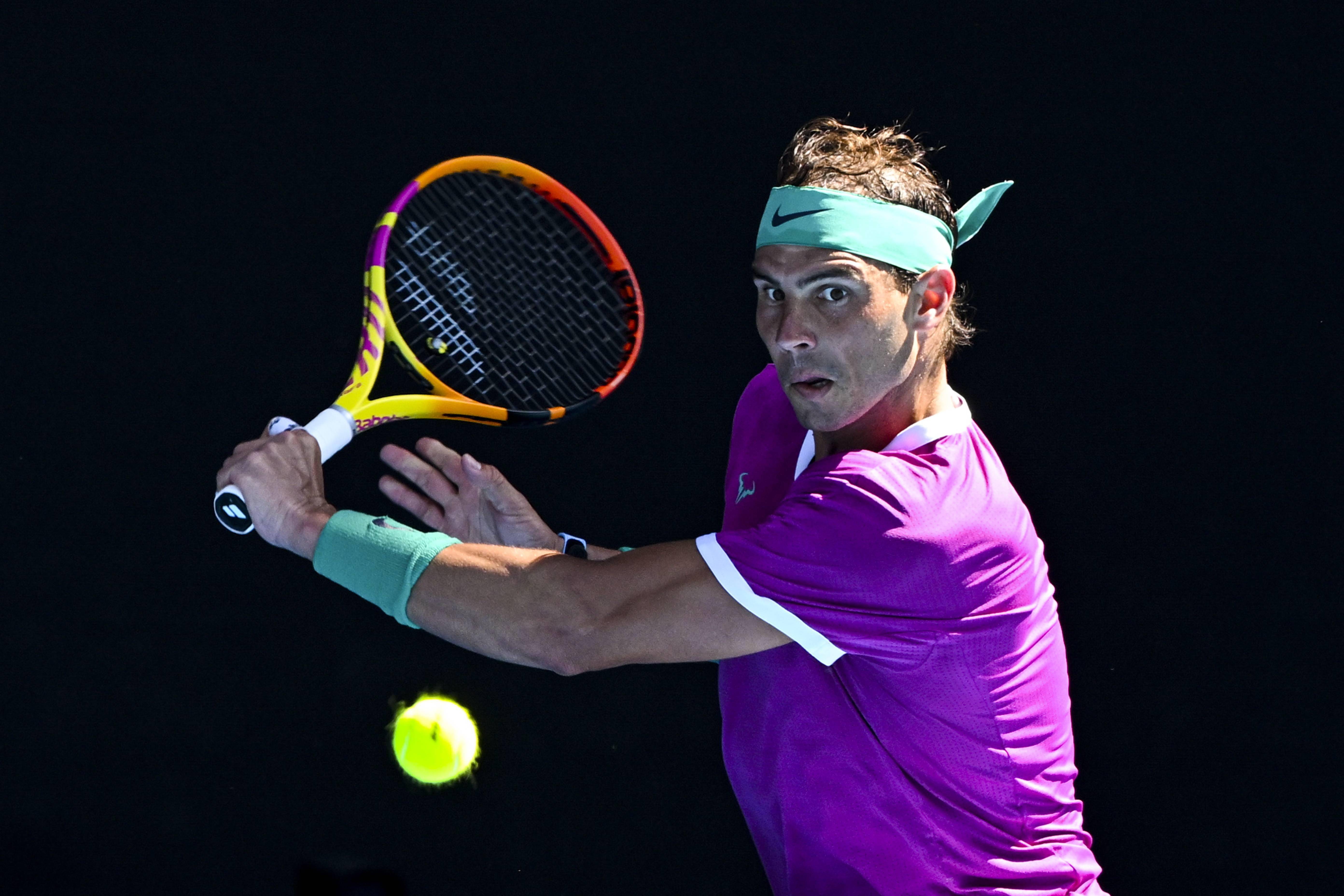 包含英国网球队绝地反击澳大利亚网球队，纳达尔高光表现的词条